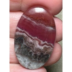 Oval 36x23mm Cobalt Calcite with Dolomite Cabochon 44